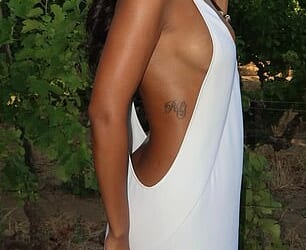 Maya Jama set pulses racing in a plunging white dress as she made a killer entrance during the Love Island: All Stars launch