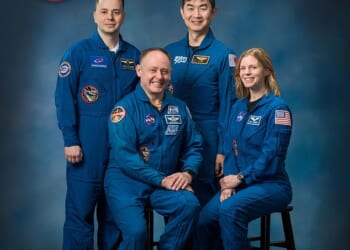 Pictured is Crew-11 before launching to the ISS. It is not known which astronaut was hit with the medical issues