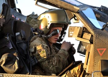 This is the image of Prince Harry that Meghan uploaded to her Instagram story showing him serving in Afghanistan