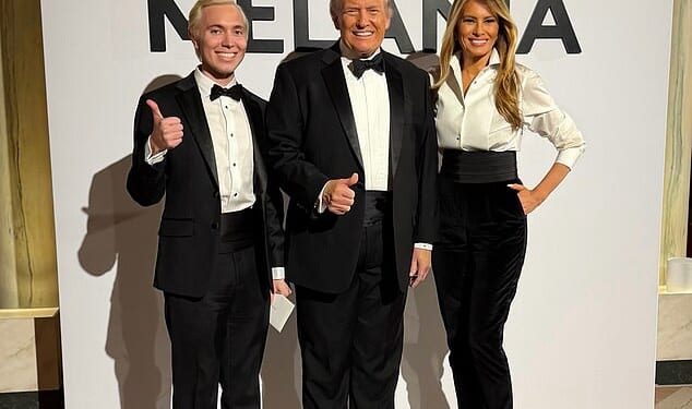 Two years ago I was making TikToks in my East Village apartment. Now I'm in the Red Room, eating a 'MELANIA' biscuit, doing my best not to leave any crumbs