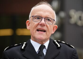 It comes as Commissioner Sir Mark Rowley (pictured) said his already overstretched force has faced 'eye-watering cuts' with the force plugging a £260million funding gap