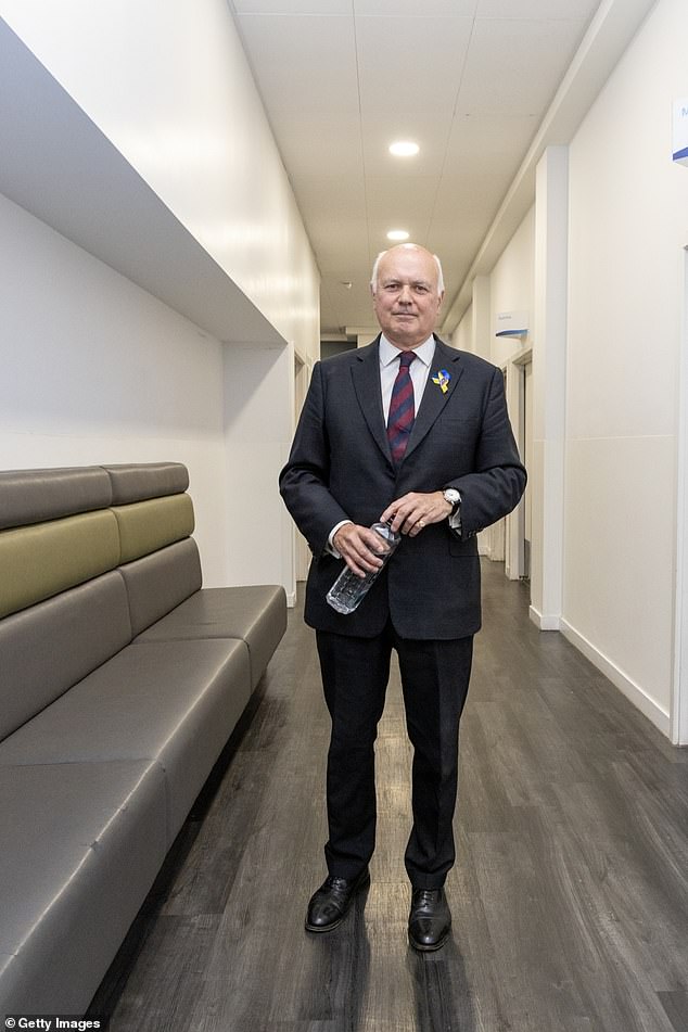 Sir Iain Duncan Smith, co-chairman of the Inter-Parliamentary Alliance on China, and former Tory leader, said: ‘The fact that police thought it appropriate to send a victim to report their crime to the perpetrator shows how ill-prepared we are to deal with this major security threat.