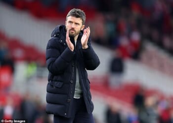 Michael Carrick has emerged as the favourite to take over as Manchester United interim manager until the end of the season