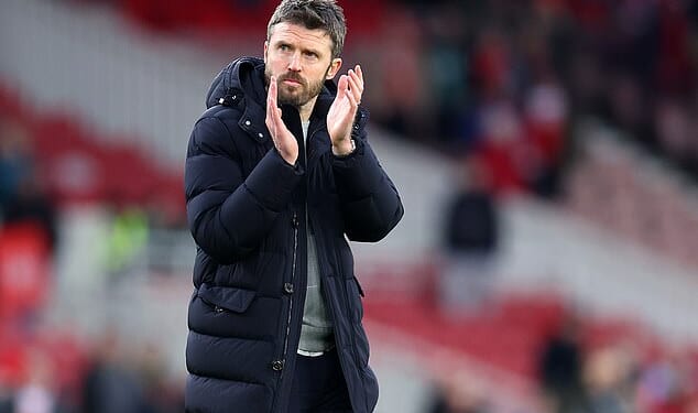 Michael Carrick has emerged as the favourite to take over as Manchester United interim manager until the end of the season
