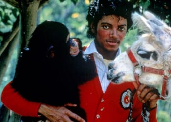 Michael Jackson got Bubbles in the 1980s and featured him in music videos