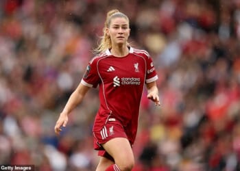 A man has been handed a two-year restraining order for stalking stalking Liverpool Women’s player Marie Hobinger