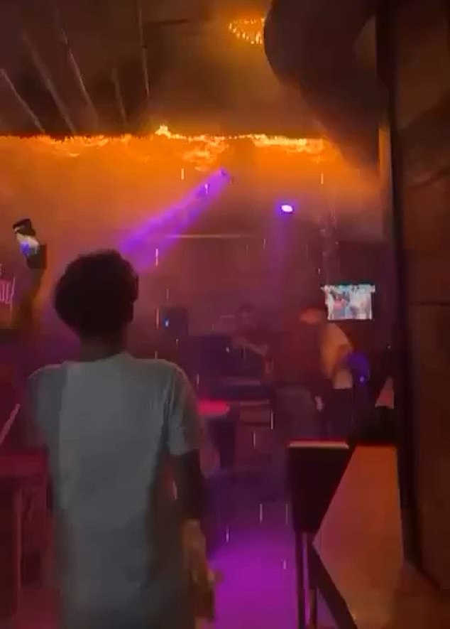 The fire broke out at around 1.30am local time (12.30am GMT) in the basement of 'Le Constellation', a popular venue located in the centre of the Alpine town of Crans-Montana. New footage shows the deadly flashover, when extreme heat caused everything inside the enclosed space to ignite almost at once