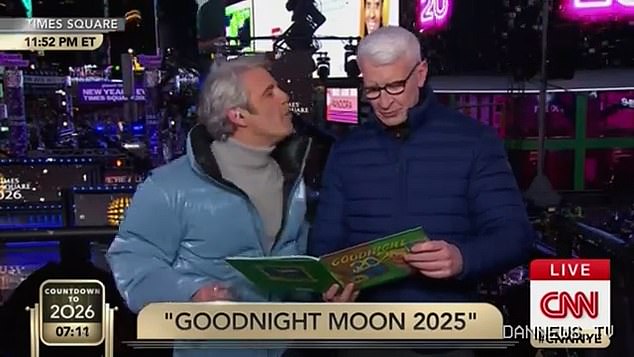 Viewers were split over whether the mention of Meghan's fruit spread by Anderson Cooper and Andy Cohen on their CNN'New Year’s Eve Live' show in Times Square was high-praise or a devastating burn.