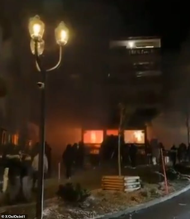 The blast occurred at around 1.30am local time (12.30am GMT) in the Constellation Bar in Crans-Montana as revellers celebrated the New Year