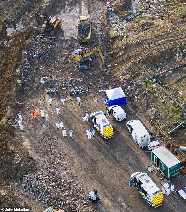 Police found Mr Turhan's body on January 11 last year at the Enovert landfill site in Stanway