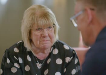 A mother breaks down in tears as she meets her son for first time in 51 years - and reveals the heart-wrenching reason why she walked out on him at just five years old during an upcoming episode of Long Lost Family