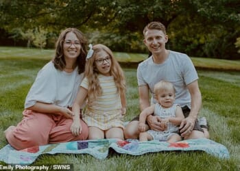 Megan had a completely normal pregnancy, and was blissfully unaware the dark turn her life was about to take