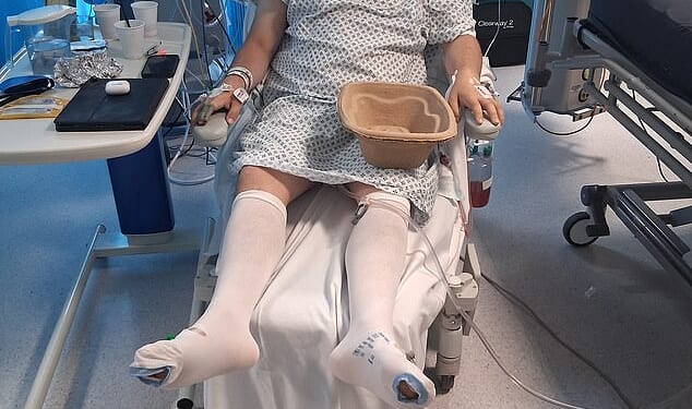 James Wilson (pictured) was involved in a devastating motocross accident which left him paralysed from the waist down