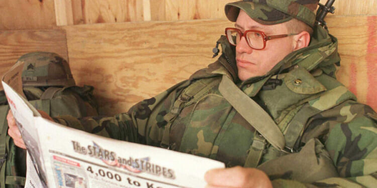 Move by Trump officials tests independence of military paper Stars and Stripes