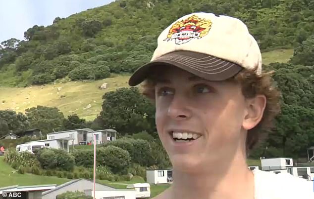Australian tourist Sonny Worrall (pictured) was among those caught up in a horror landslide