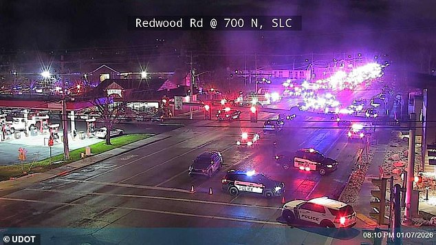 The horrific act of violence took place in the parking lot of a Church of Jesus Christ of Latter-day Saints meetinghouse on Redwood Road in Salt Lake City about 7.30pm