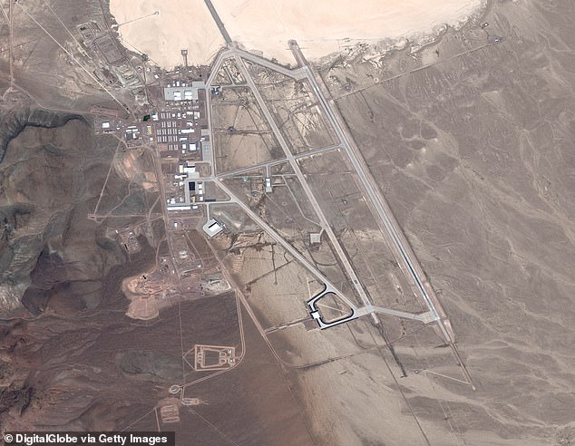 Area 51, an area of more than 2.9 million acres, is located at the Nevada Test and Training Range