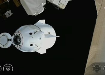 The SpaceX Dragon capsule carrying Crew-11 undocked from the International Space Station at 5.20pm ET on Wednesday