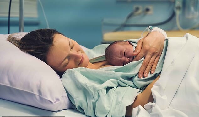 A whistleblower told The Mail on Sunday that staff at Torbay and South Devon NHS Foundation Trust found there was no option to record a baby's biological sex on registration forms hours after they are born (stock image)