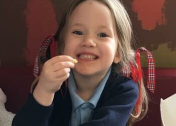 Violet Grace, aged 4, died in hospital at the end of March 2017 in her mothers arms when she was killed by a motorist driving at more than 80mph in a 20mph zone