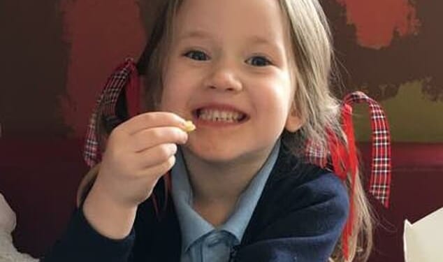 Violet Grace, aged 4, died in hospital at the end of March 2017 in her mothers arms when she was killed by a motorist driving at more than 80mph in a 20mph zone