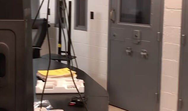 Video shows the prison guards going calmly about their business just 30 minutes after Epstein was found dead in his cell