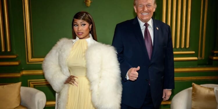 Nicki Minaj and Donald Trump's best moments from Gold Card to ‘I love those nails’ as rapper gushes she's his 'No 1 fan'