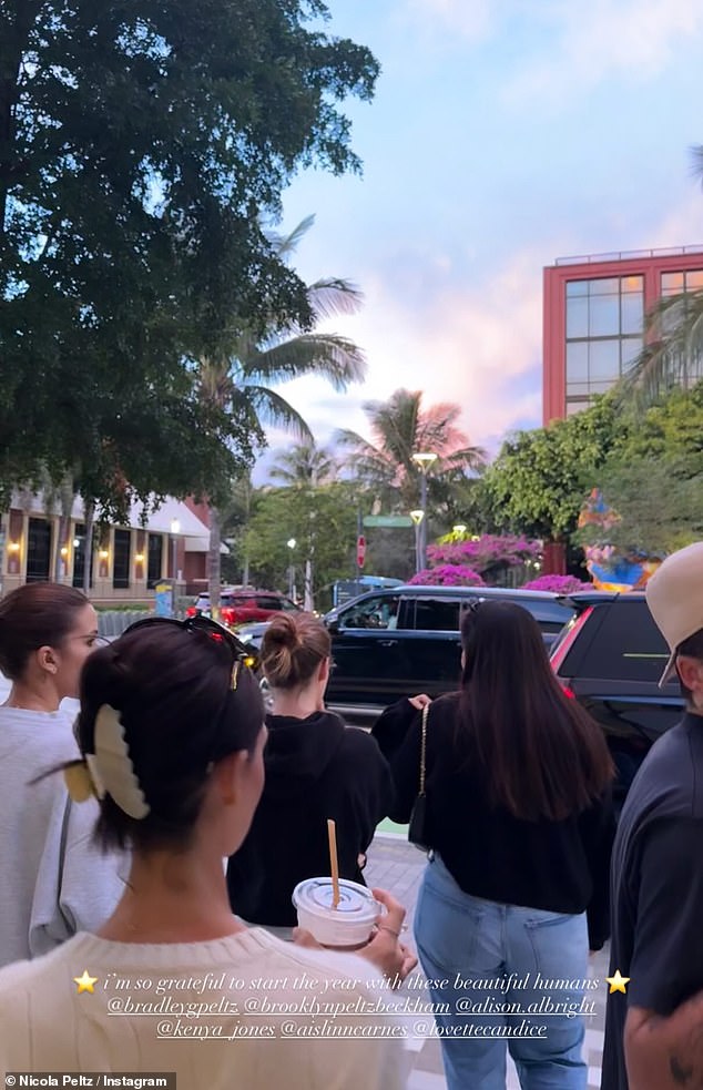 Sharing an update to her Instagram Story, Nicola listed everyone she was thankful for as the couple subbed the Beckhams once again