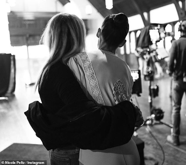 F ollowing her in-laws winning support of the UK pubic amid the spat, Nicola posted a gushing Instagram tribute to her own 'devoted' mother Claudia Heffner Peltz