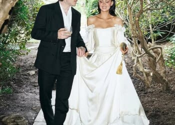 Nicola Peltz paid tribute to fashion icon Valentino ​Garavani following his death in Rome on Monday aged 93 (pictured at their 2025 vow renewal)