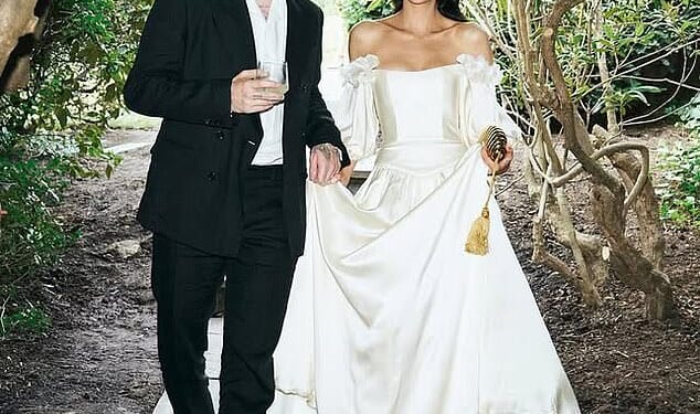 Nicola Peltz paid tribute to fashion icon Valentino ​Garavani following his death in Rome on Monday aged 93 (pictured at their 2025 vow renewal)