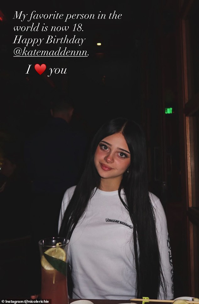 The Simple Life alum uploaded a sweet Instagram tribute to her daughter Harlow by sharing a number of throwback images. But when she tagged the teen, it was revealed that she is now going by her middle name Kate