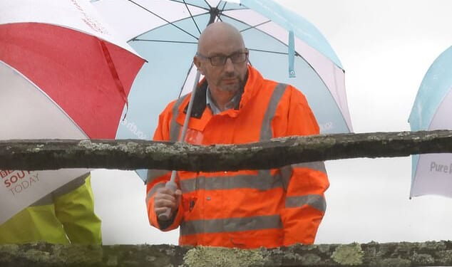 David Hinton, the chief executive of South East Water, is facing growing calls to resign