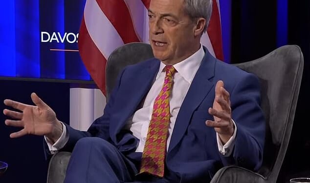 Speaking at an event in Davos, Nigel Farage claimed Donald Trump is right to want Greenland because the world would be 'more secure' if America owned the territory