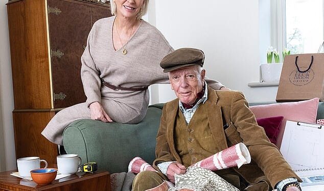 Nadine Dorries and Nicky Haslam, surrounded by wallpaper samples and fabric swatches, can't even agree on when they became friends