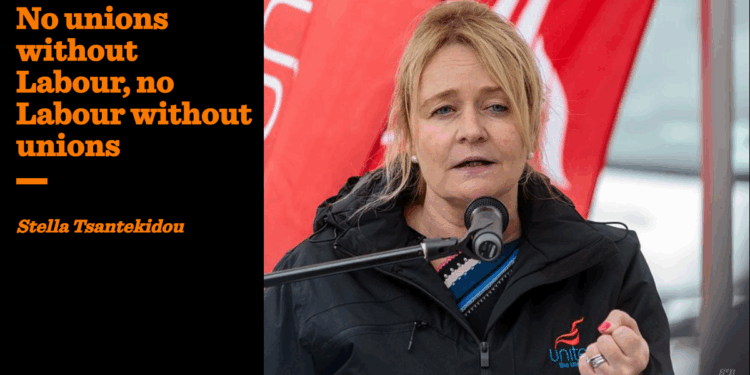 No unions without Labour, no Labour without unions | Stella Tsantekidou
