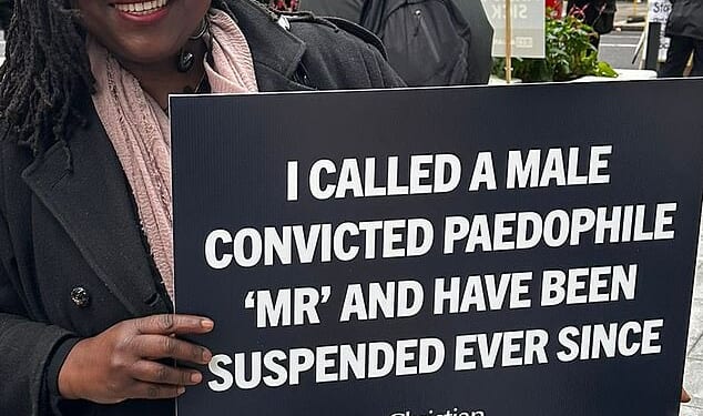 Nurse Jennifer Melle referred to a paedophile patient who identifies as a women 'mister'