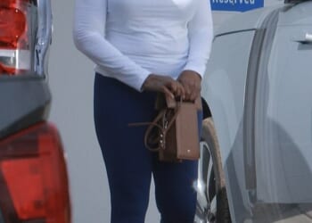 Oprah Winfrey, 71, flaunted her slimmed-down figure while stopping by the gym in the Santa Barbara area on Friday