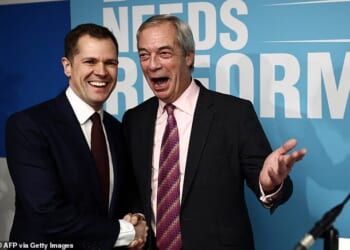 Robert Jenrick threw a hand grenade into the politics of the British Right on Thursday as he defected to Nigel Farage's Reform