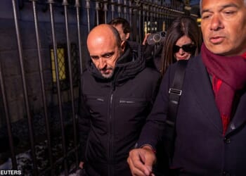 Jacques ‌Moretti (pictured) has been detained as he poses a potential flight risk