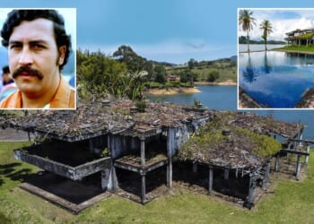 Pablo Escobar’s blown-up mansion with double-thick walls to hide cocaine SOLD