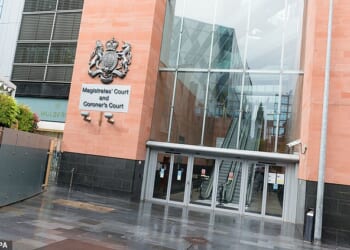 Edwin Morrison, who turns 81 next month, allegedly attacked the vulnerable victim and then demanded her purse in her own home in Manchester on Tuesday. He appeared at Salford and Manchester Magistrates Court today