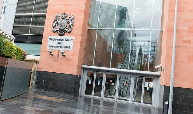 Edwin Morrison, who turns 81 next month, allegedly attacked the vulnerable victim and then demanded her purse in her own home in Manchester on Tuesday. He appeared at Salford and Manchester Magistrates Court today