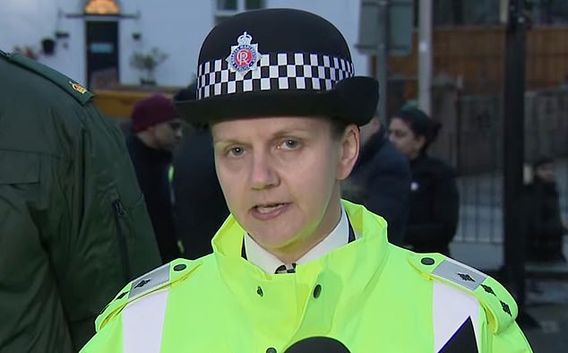 Chief Inspector Helen McCormack, of Greater Manchester Police, spoke to reporters at the scene of the crash. She said it was a 'devastating incident for all those involved'