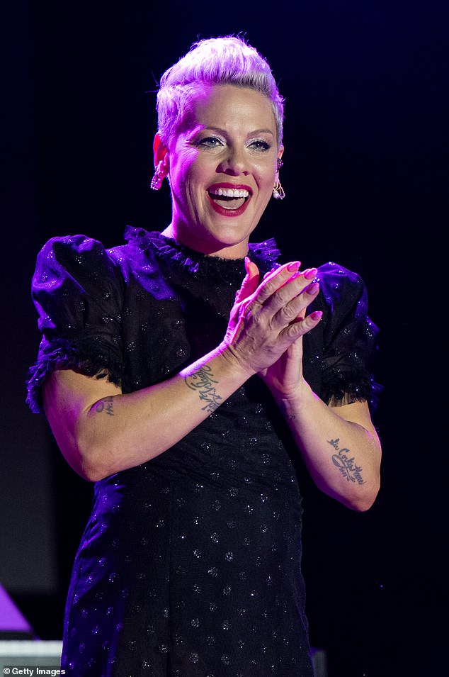 The music artist pictured in September 2024