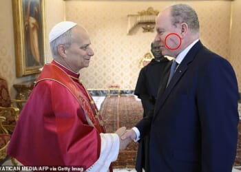 Prince Albert was invited to an audience with Pope Leo XIV today at the Vatican