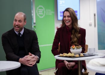 Princess Kate delights staff at NHS hospital as she makes surprise appearance alongside William