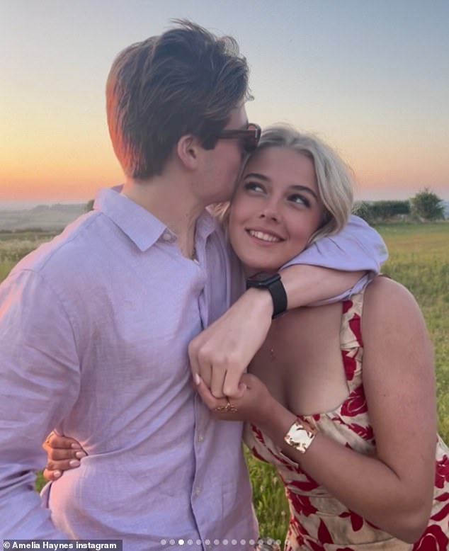 Louis is in a relationship with British equestrian-turned-stuntwoman Amelia Haynes