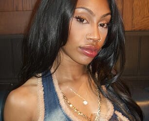 Montana Robertson, 23, hid the drug and three mobile phone Sim cards in her mouth