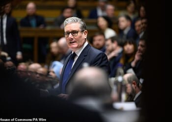 Certain men, when confronted by their own inadequacy, will resort to shouting filth, writes Quentin Letts. The Prime Minister was being teased by Kemi Badenoch about his numerous U-turns. He did not like it. And so he flipped